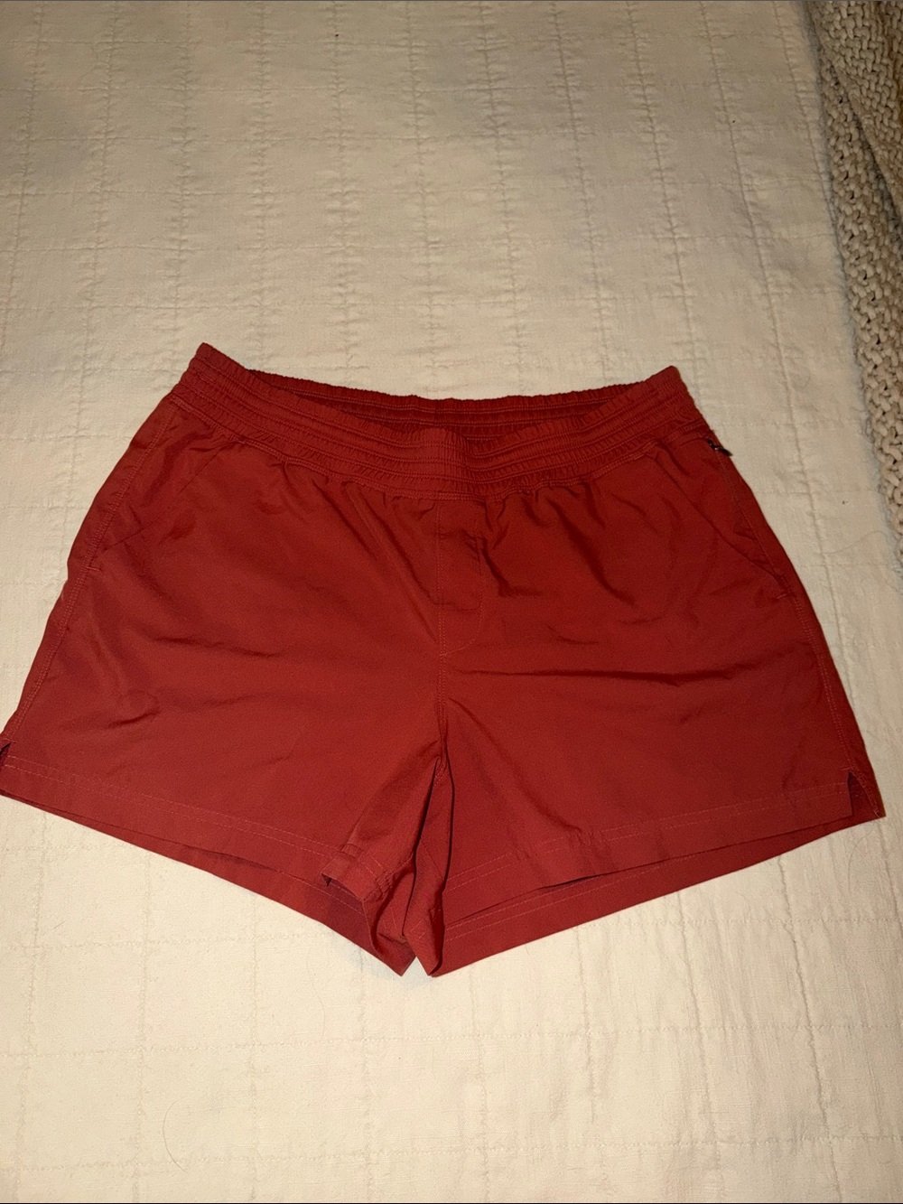 Old Navy Light Red Women's Athletic Shorts - Lightweight Everyday Sport Shorts